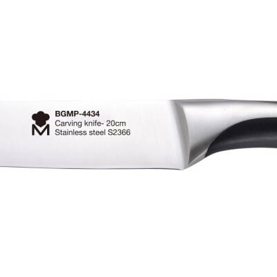 MasterPro BGMP-4434 Paslanmaz Çelik Bıçak 20 cm - 4