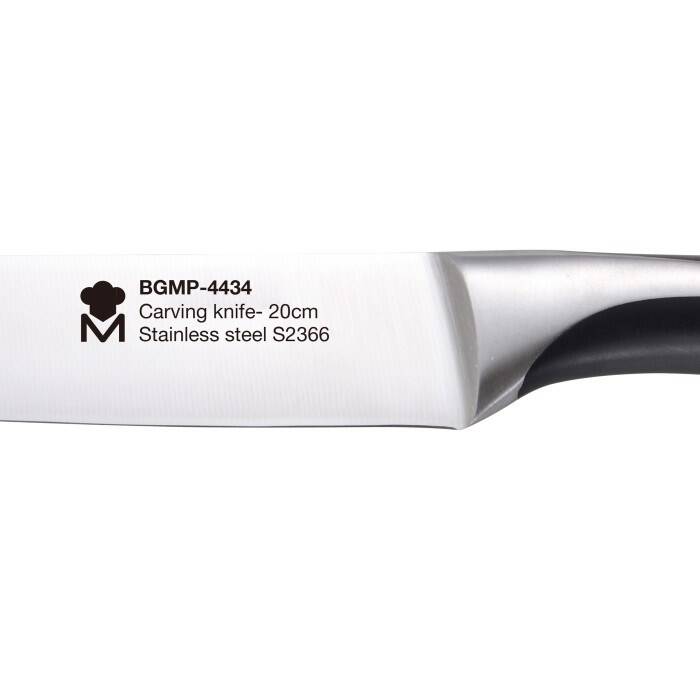 MasterPro BGMP-4434 Paslanmaz Çelik Bıçak 20 cm - 4