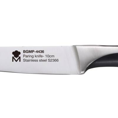 MasterPro BGMP-4436 Paslanmaz Çelik Soyma Bıçağı 10 cm - 4