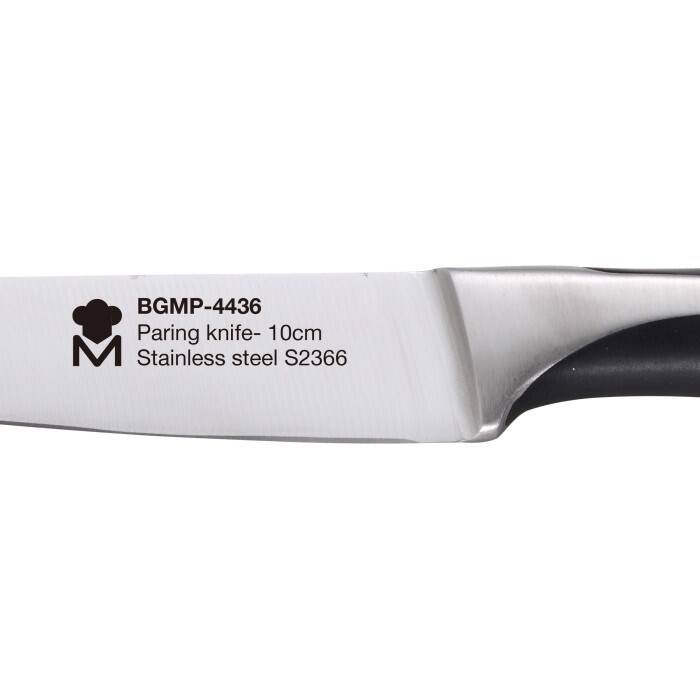 MasterPro BGMP-4436 Paslanmaz Çelik Soyma Bıçağı 10 cm - 4