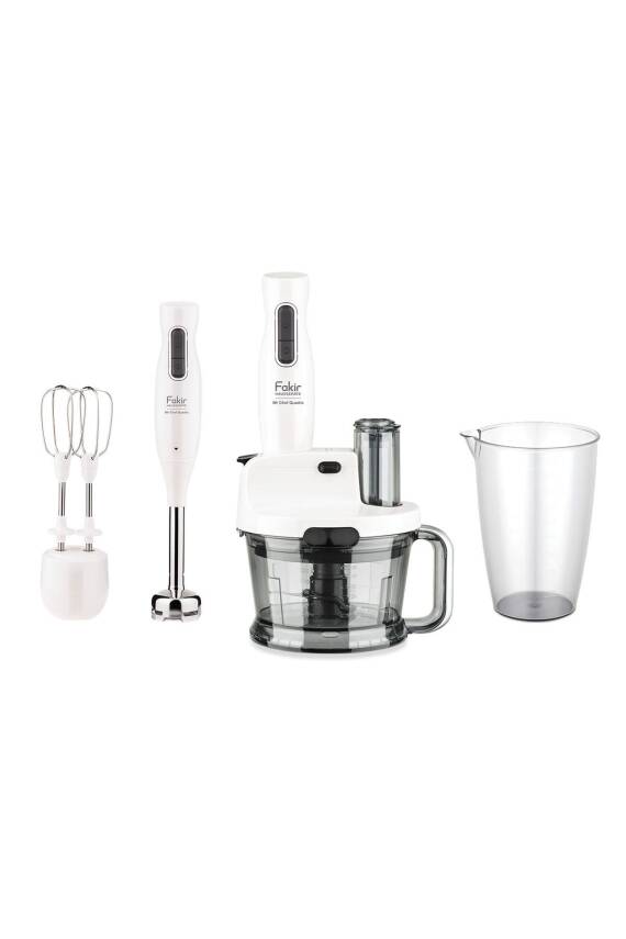 MR CHEF QUADRO BLENDER SET BEYAZ - 4