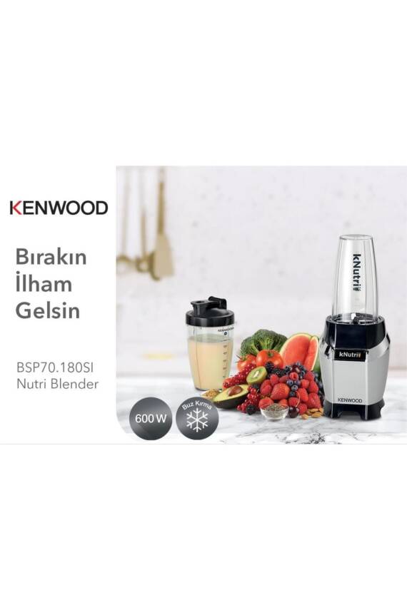 Nutri Smoothie Blender 600 ml Kapasiteli Bsp70.180sı - 6