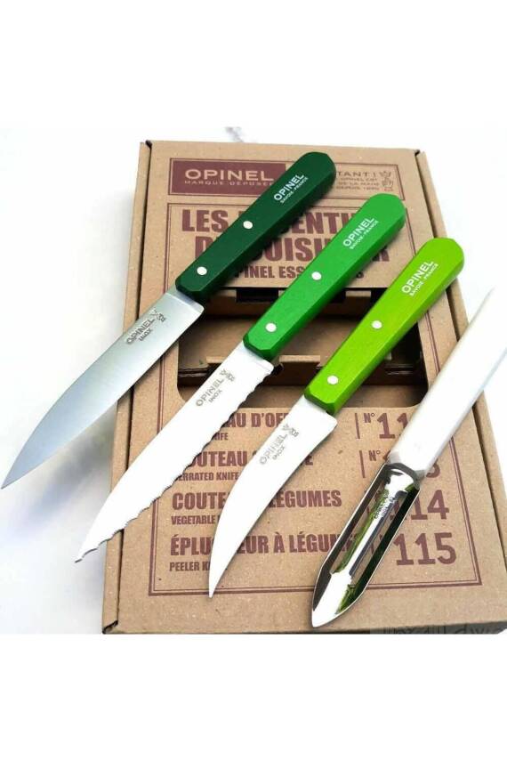 Opinel OP-001709 Les Essentials Primavera 4'lü Bıçak Seti - 2