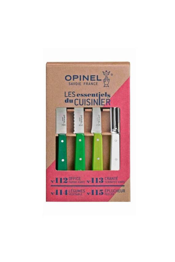 Opinel OP-001709 Les Essentials Primavera 4'lü Bıçak Seti - 3
