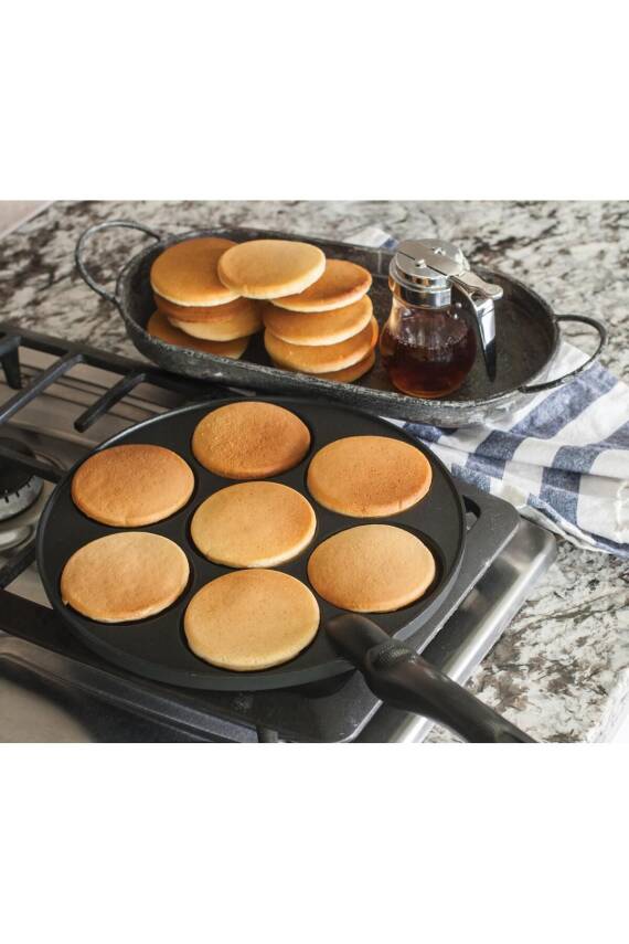 Orijinal Gümüş Dolar Pancake Tavası - 6