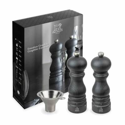 Peugeot 097SCR41830 Emotion Graphite Paris U'Select Biber Ve Tuz Değirmeni 18 Cm - 1