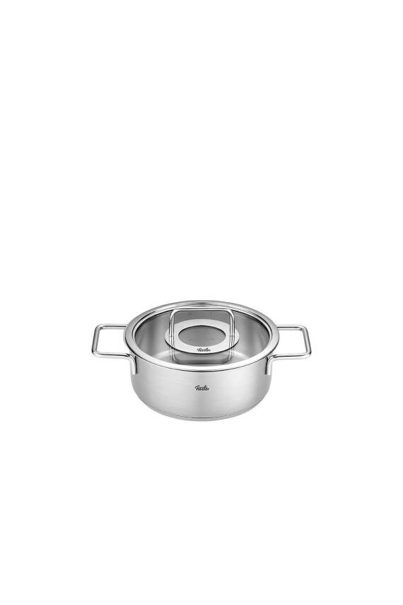 Fissler Pure Collection 8 Parça Cam Kapak Çelik Tencere Seti - 2
