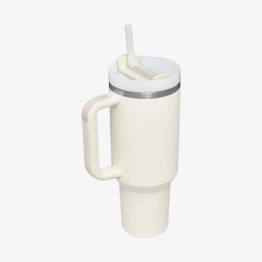 Stanley Quencher Pipetli Termos Bardak 1.18 Lt Krem - 2