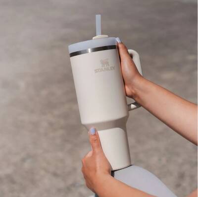 Stanley Quencher Pipetli Termos Bardak 1.18 Lt Krem - 3