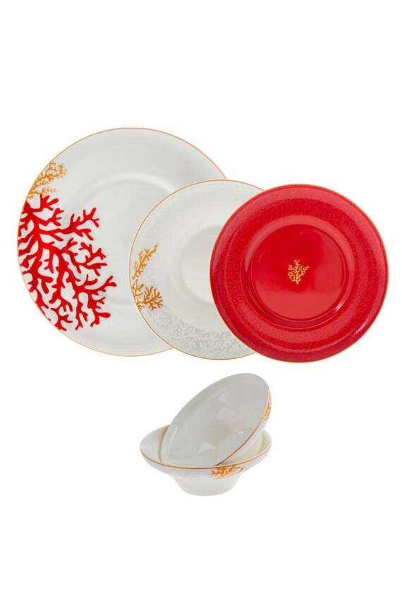 Red Marin 6 Kişilik 24 Parça Yemek Takımı - 1
