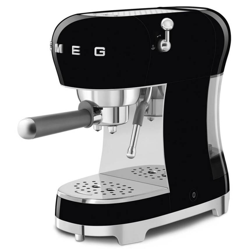 Smeg ECF02BLEU Siyah Espresso Kahve Makinesi - 2