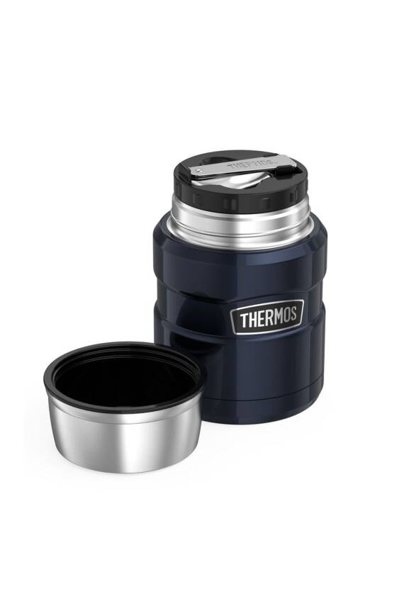 Thermos 101470 Stainless King 0,47 Litre Mavi Yemek Termosu - 2