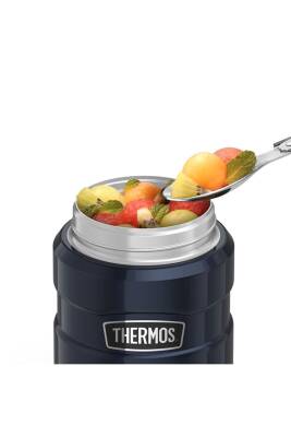 Thermos 101470 Stainless King 0,47 Litre Mavi Yemek Termosu - 4