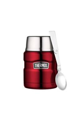 Thermos 184807 Stainless King 0,47 Litre Kırmız Yemek Termosu - 1