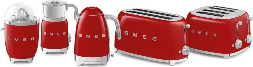 Smeg CJF01RDEU Retro Kırmızı Narenciye Sıkacağı - 4
