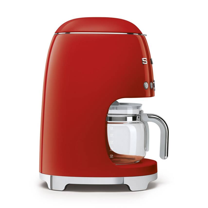 Smeg DCF02RDEU Retro Kırmızı 1.4 Litre 10 Bardak Filtre Kahve Makinesi - 4
