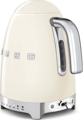 Smeg KLF04CREU Retro Krem Isı Ayarlı 2400 Watt 1.7 Litre Çelik Kettle - 3
