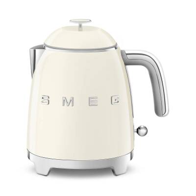 Smeg KLF05CREU 50's Style 0.8 Litre Krem Mini Kettle - 1