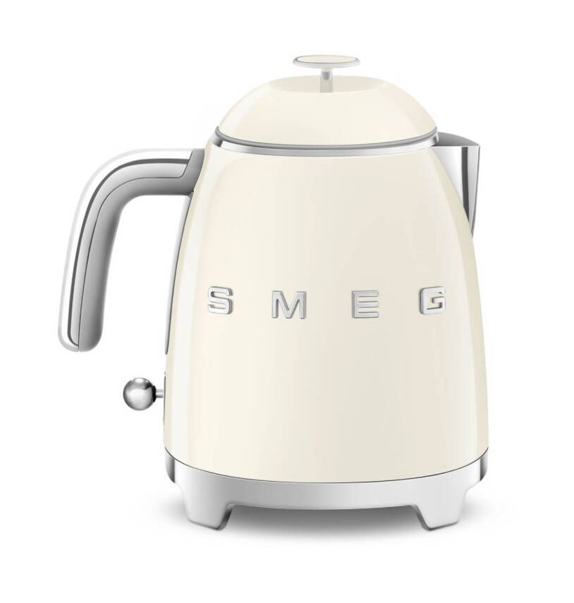 Smeg KLF05CREU 50's Style 0.8 Litre Krem Mini Kettle - 2
