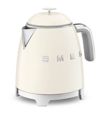 Smeg KLF05CREU 50's Style 0.8 Litre Krem Mini Kettle - 3
