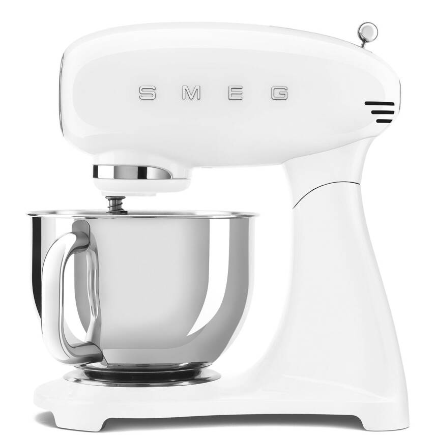 Smeg SMF03WHEU Retro 4.8 Litre Beyaz Stand Mikser - 1