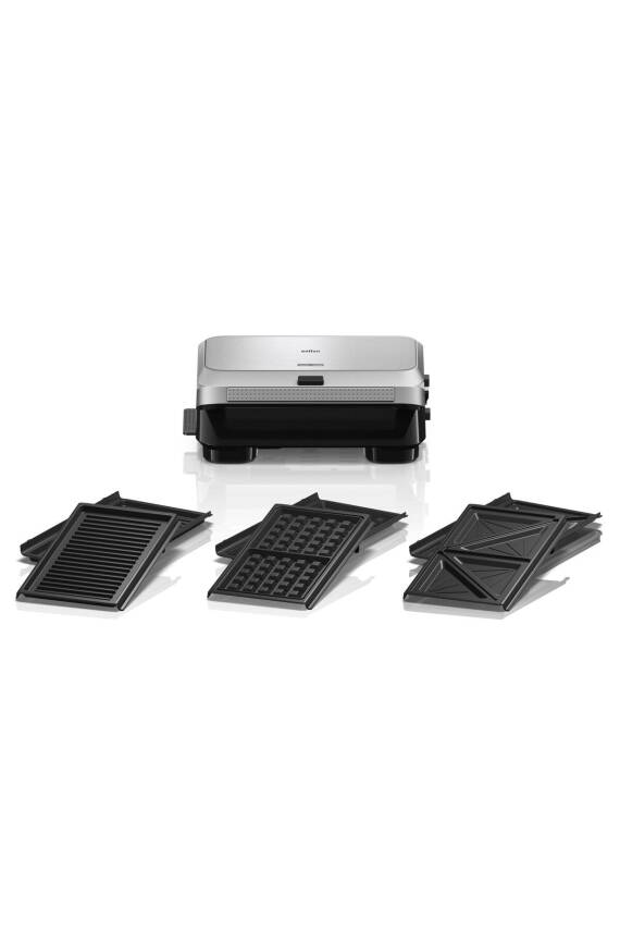 Snack Maker 5 SM5038 Sandviç, Waffle ve Tost Makinesi Silver - 1