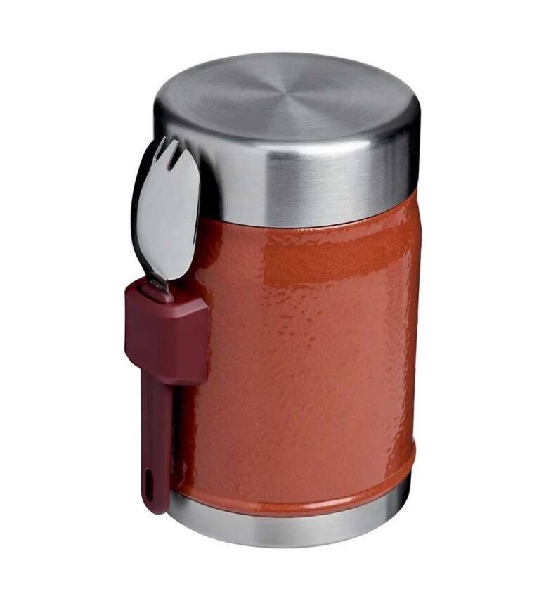 Stanley Klasik Paslanmaz Çelik Yemek Termosu Kaşıklı 0,40 Lt Kil Rengi - 3
