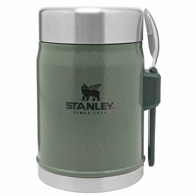 Stanley Klasik Paslanmaz Çelik Yeşil Yemek Termosu Kaşıklı 0.40 Litre - 1