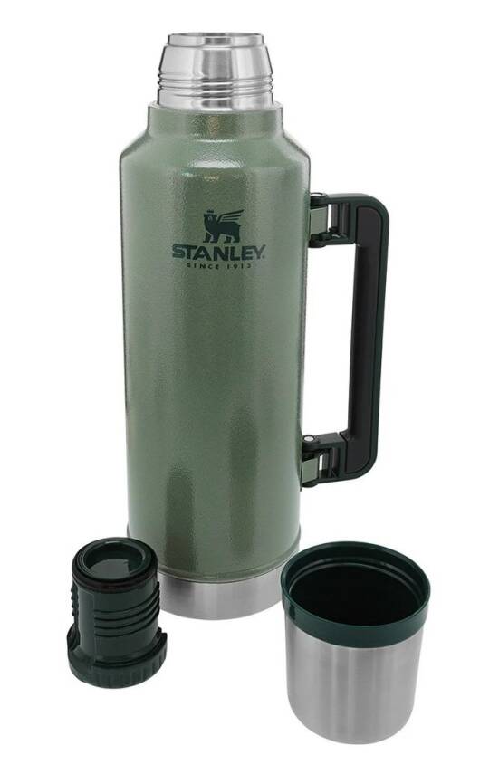 Stanley Klasik Vakumlu Paslanmaz Çelik Yeşil Termos 1.9 Litre - 2