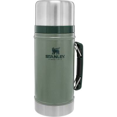 Stanley Klasik Vakumlu Saplı Çelik Yeşil Yemek Termosu 0.94 Litre - 1