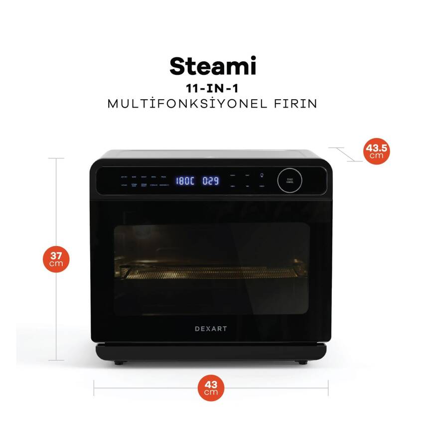 Steami 11-in-1 Multifunctional Buharlı Fırın - 2