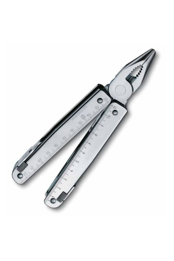 Swisstool Makaslı Deri Kılıflı Çakı - 8