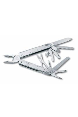 Swisstool Makaslı Deri Kılıflı Çakı - 3