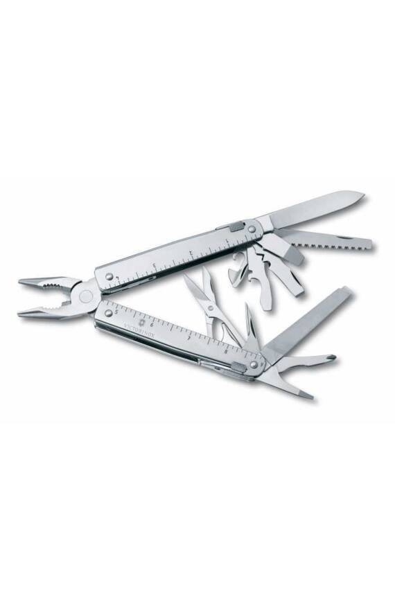 Swisstool Makaslı Deri Kılıflı Çakı - 3