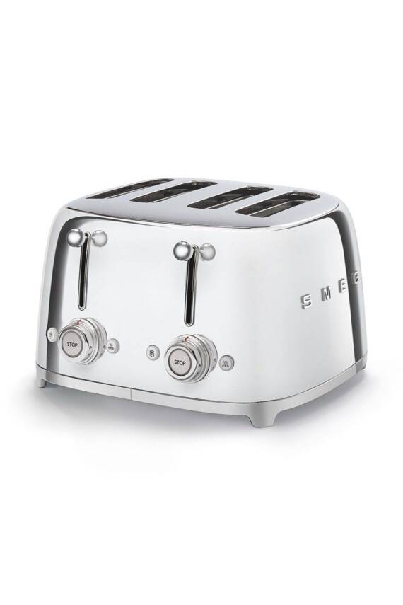 Smeg TSF03SSEU Krom 4x4 Slot Ekmek Kızartma Makinesi - 1