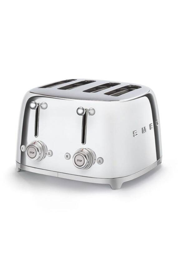 Smeg TSF03SSEU Krom 4x4 Slot Ekmek Kızartma Makinesi - 2