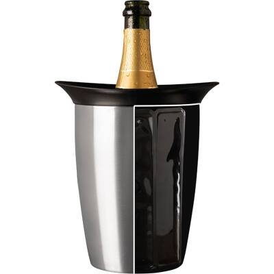Vacu Vin 3647360 Aktif Şampanya Soğutucu Elegant Paslanmaz Çelik Kutulu - 3