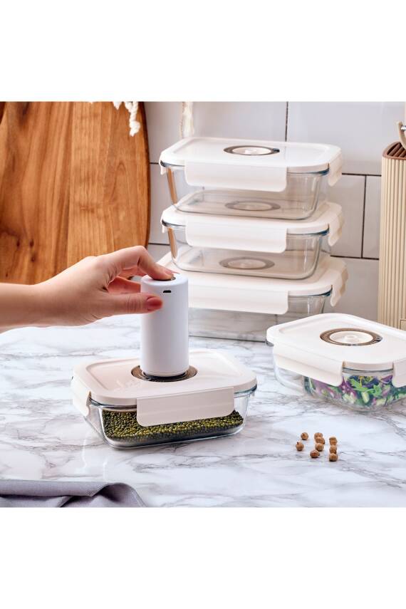 Vacuum & Fresh 25 Parça Saklama Kabı Seti - 2