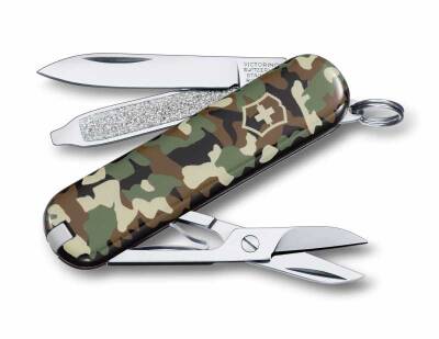 Victorinox 0.6223.94 Classic Kamuflajlı Çakı - 1