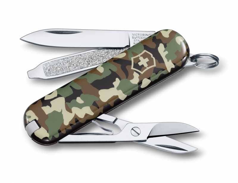 Victorinox 0.6223.94 Classic Kamuflajlı Çakı - 1