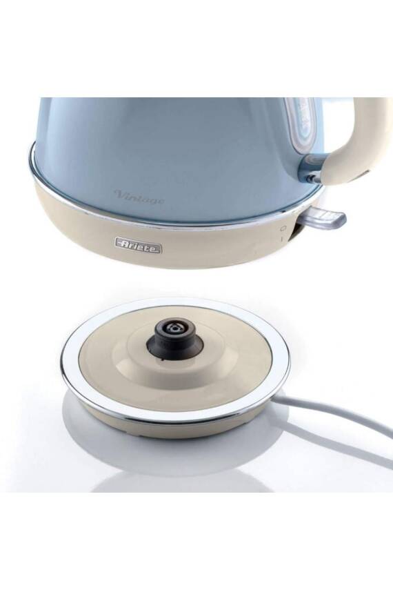 Vintage 2869 Çelik Kettle Mavi - 5
