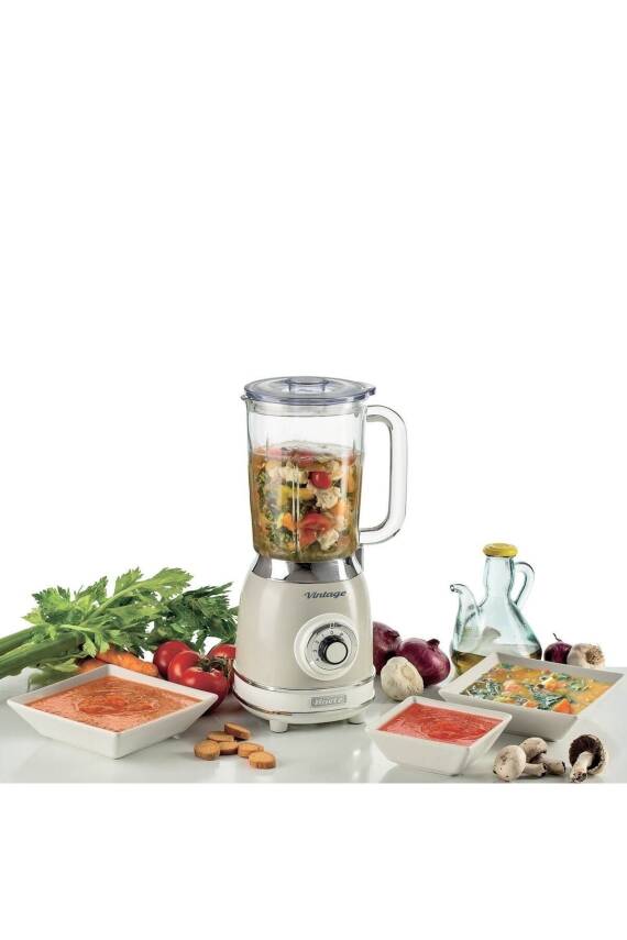 Vintage Cam Blender Krem 1000w - 2