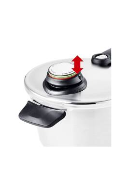 Fissler Vitavit Premium 3PRG Mat Gümüş 6.0 Litre Düdüklü Tencere - 3
